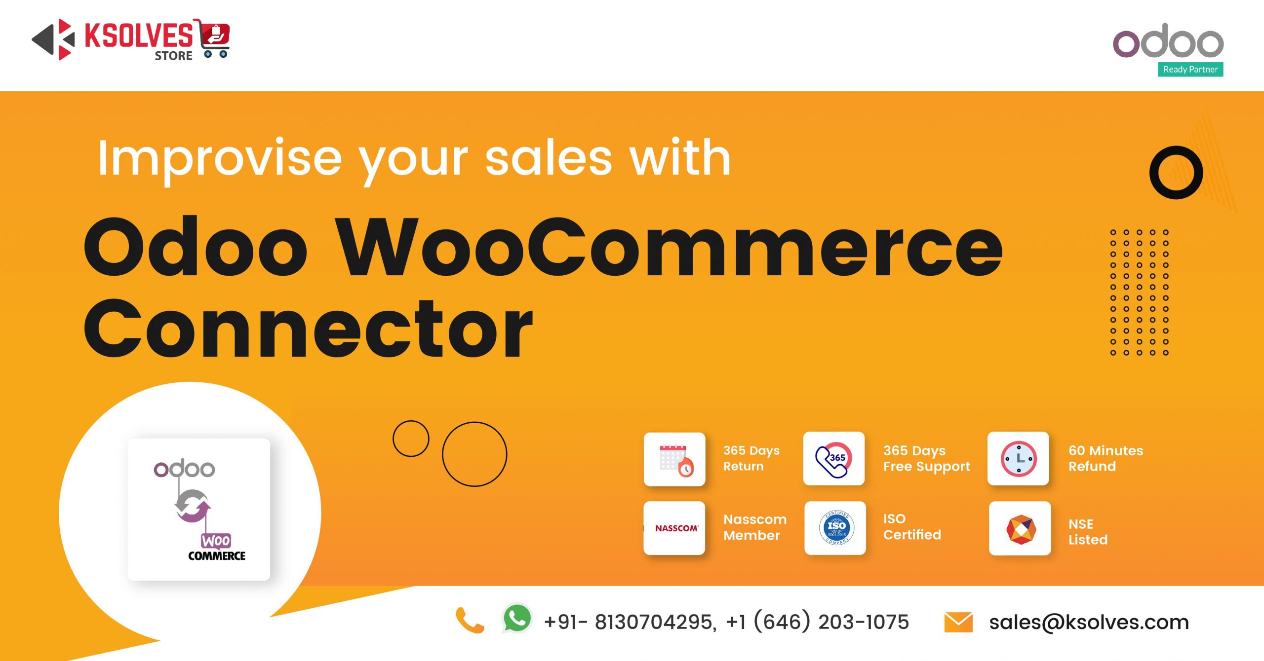 Improvise your sales with Odoo WooCommerce Connector