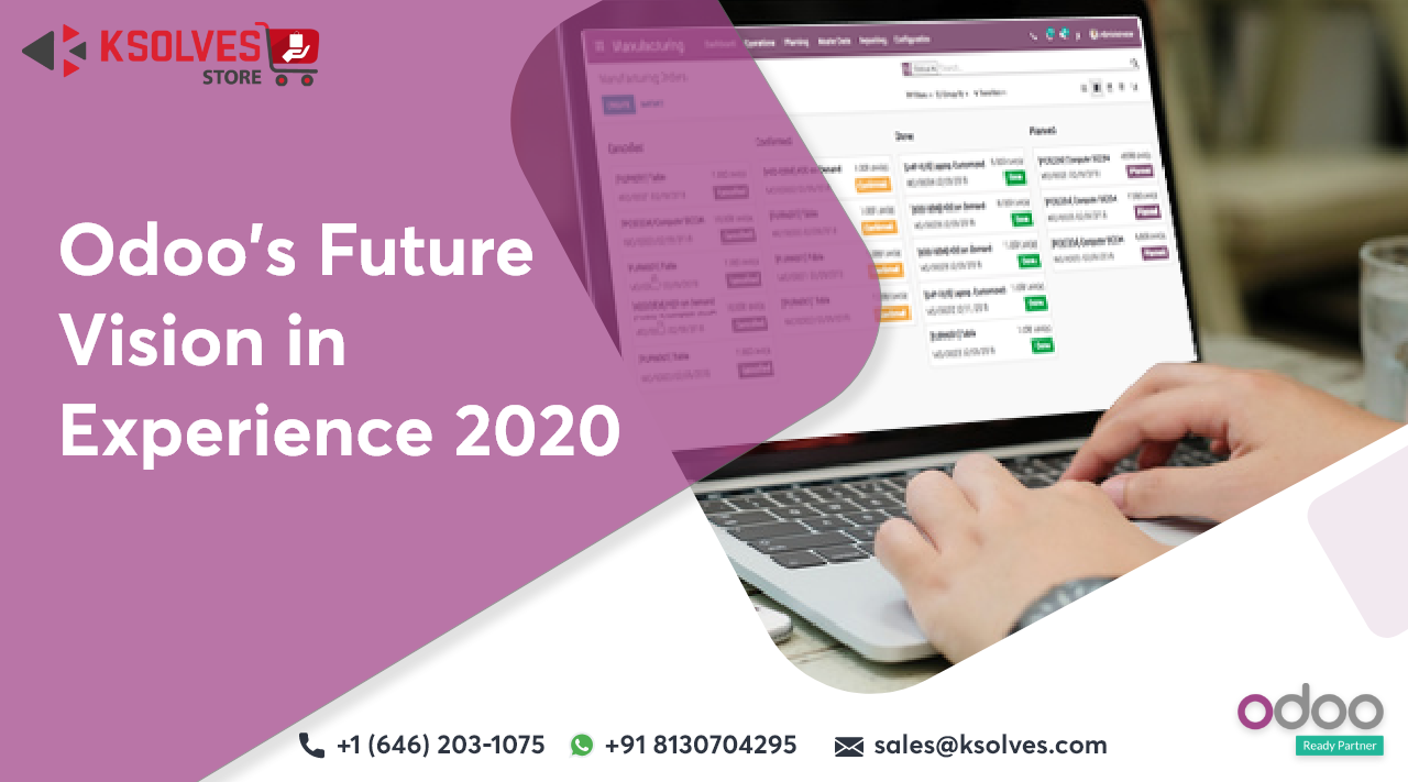 Odoo’s Future Vision in Experience 2020