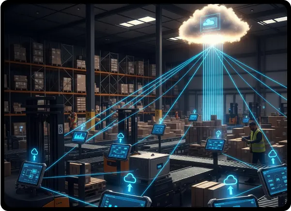 Edge-Cloud Logistics Models