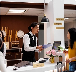 Hotel management industry - hospitality and reservation systems