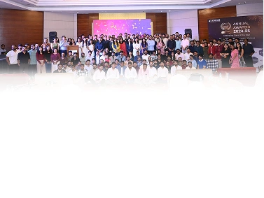 Ksolves team group photo at Annual Awards 2024-25 ceremony