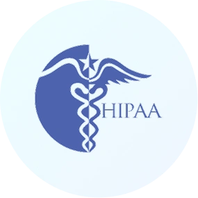 HIPAA certification logo