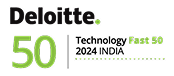 Deloitte Technology Fast 50 India 2024 logo