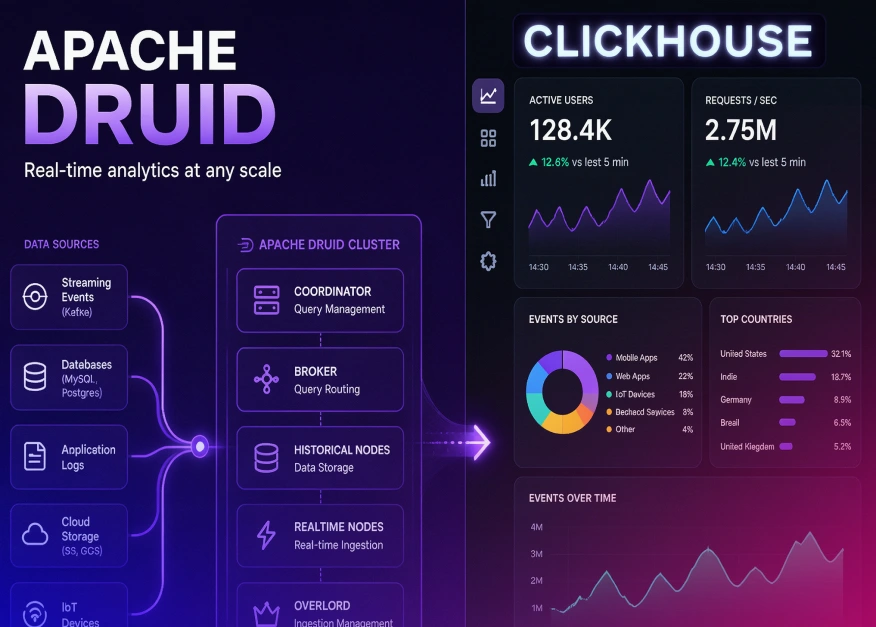 Apache Druid vs ClickHouse: A Comprehensive Comparison for B2B Analytics Solutions