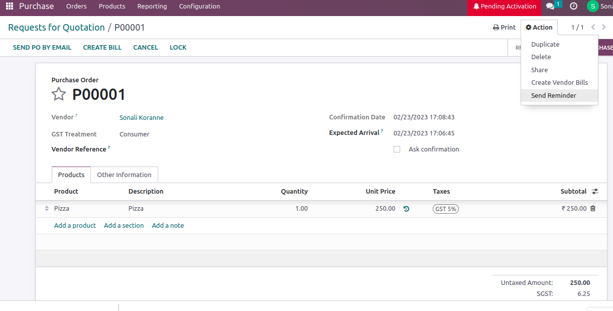 Easily manage suppliers & purchase orders 4