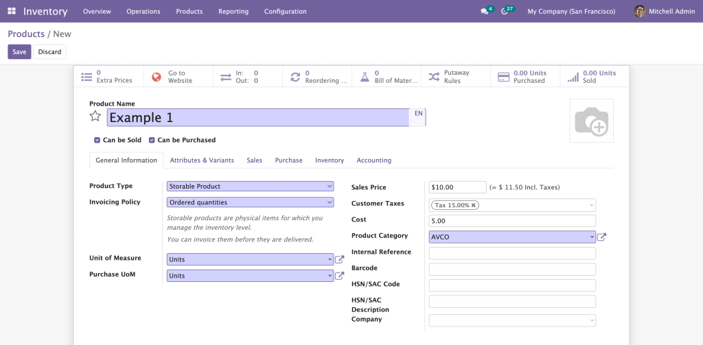 How to configure landed costs in Odoo for the shipping industry