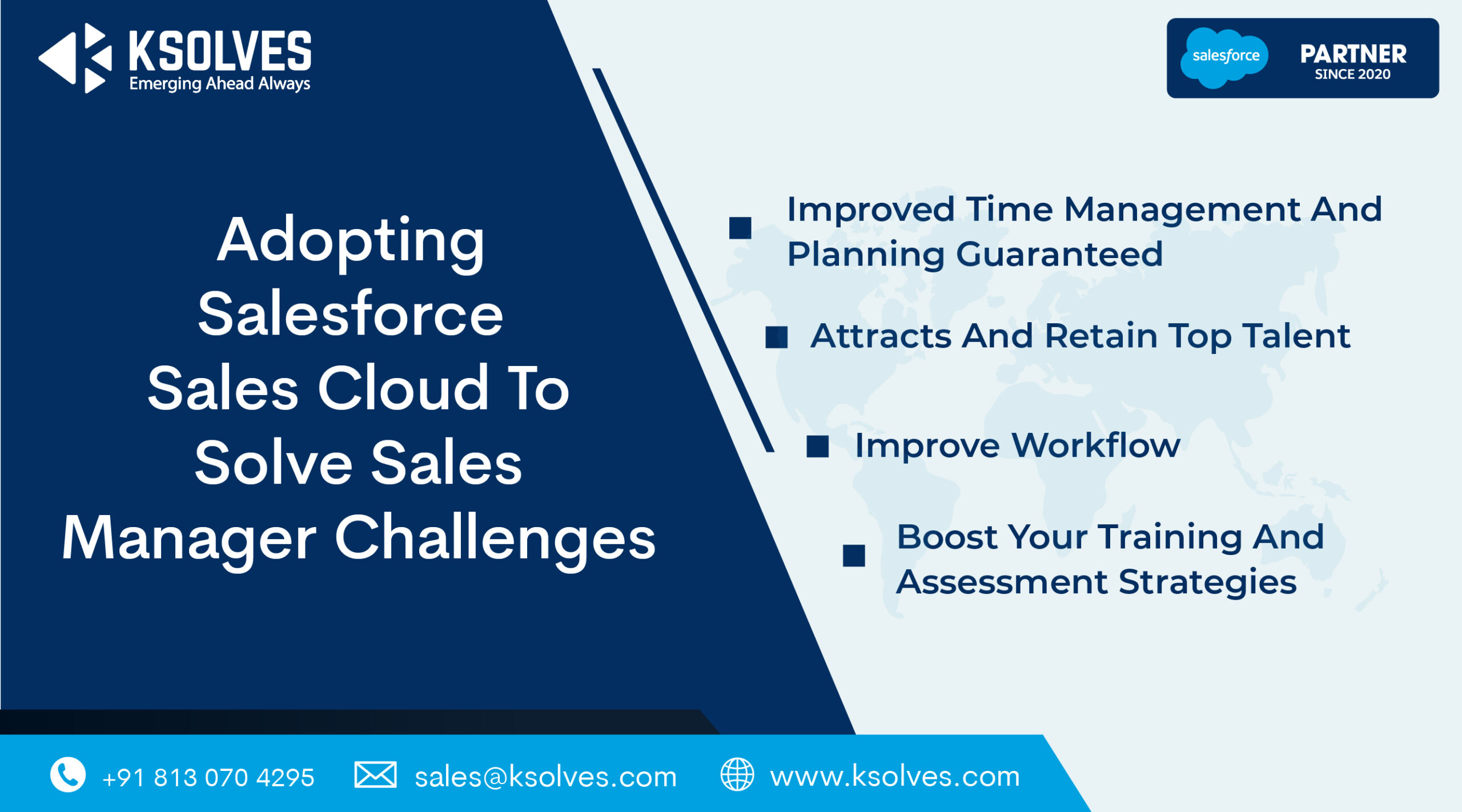 Adopting Salesforce Sales Cloud To Solve Sales Manager Challenges