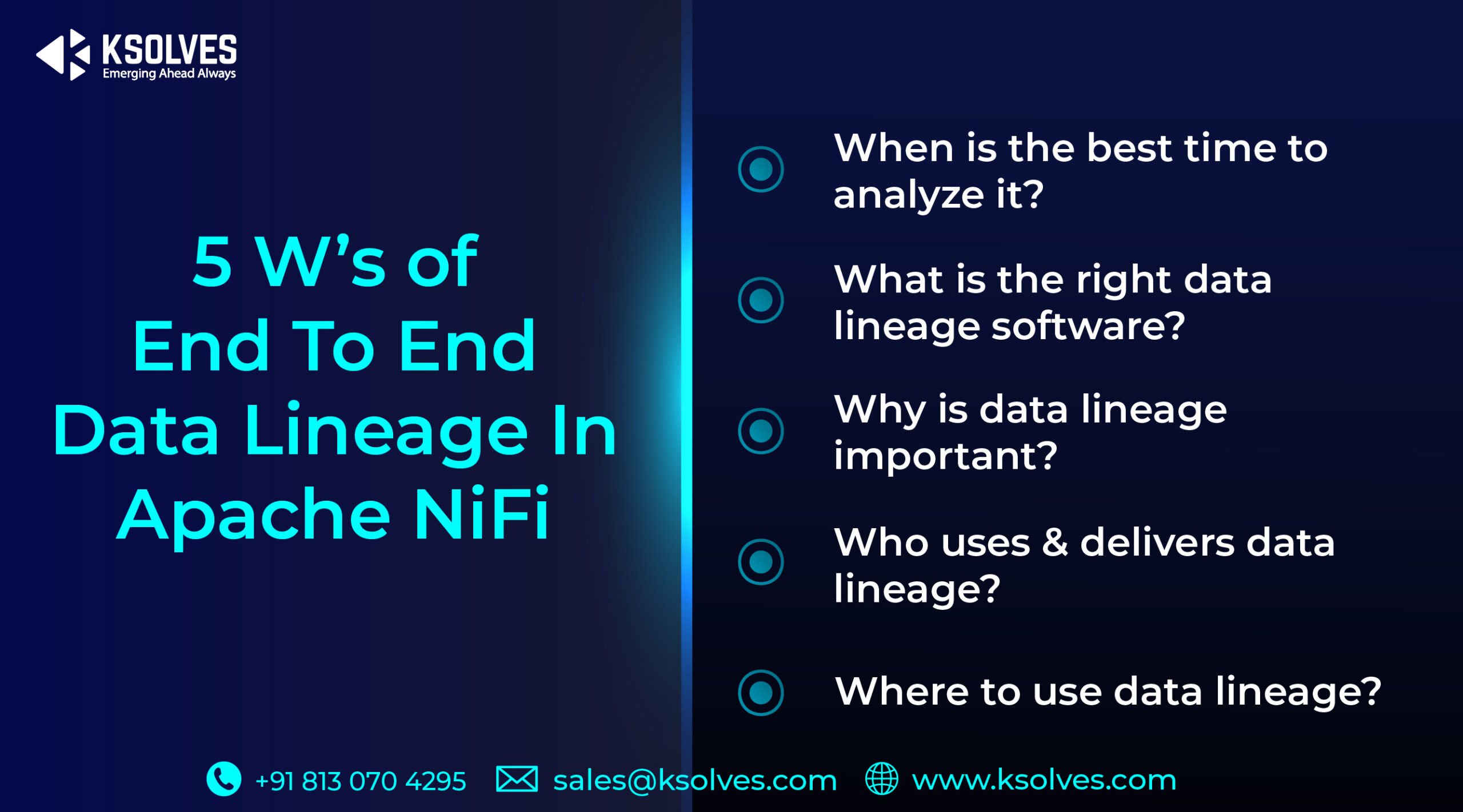 Data Lineage In Apache NiFi