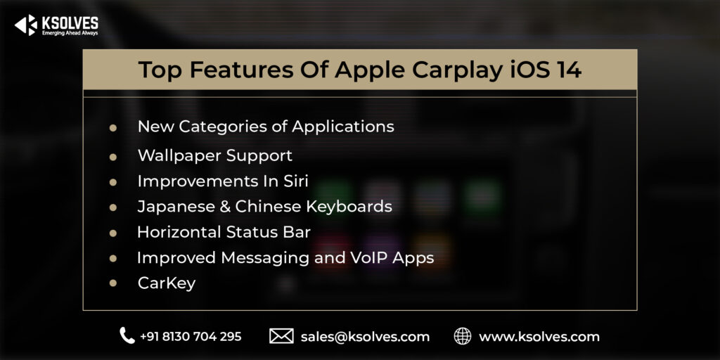 Top Features Of Apple Carplay iOS 14