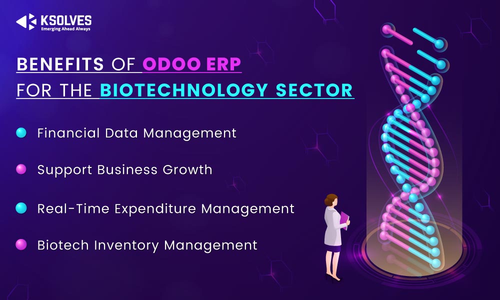Benefits of Odoo ERP For the Biotechnological Sector
