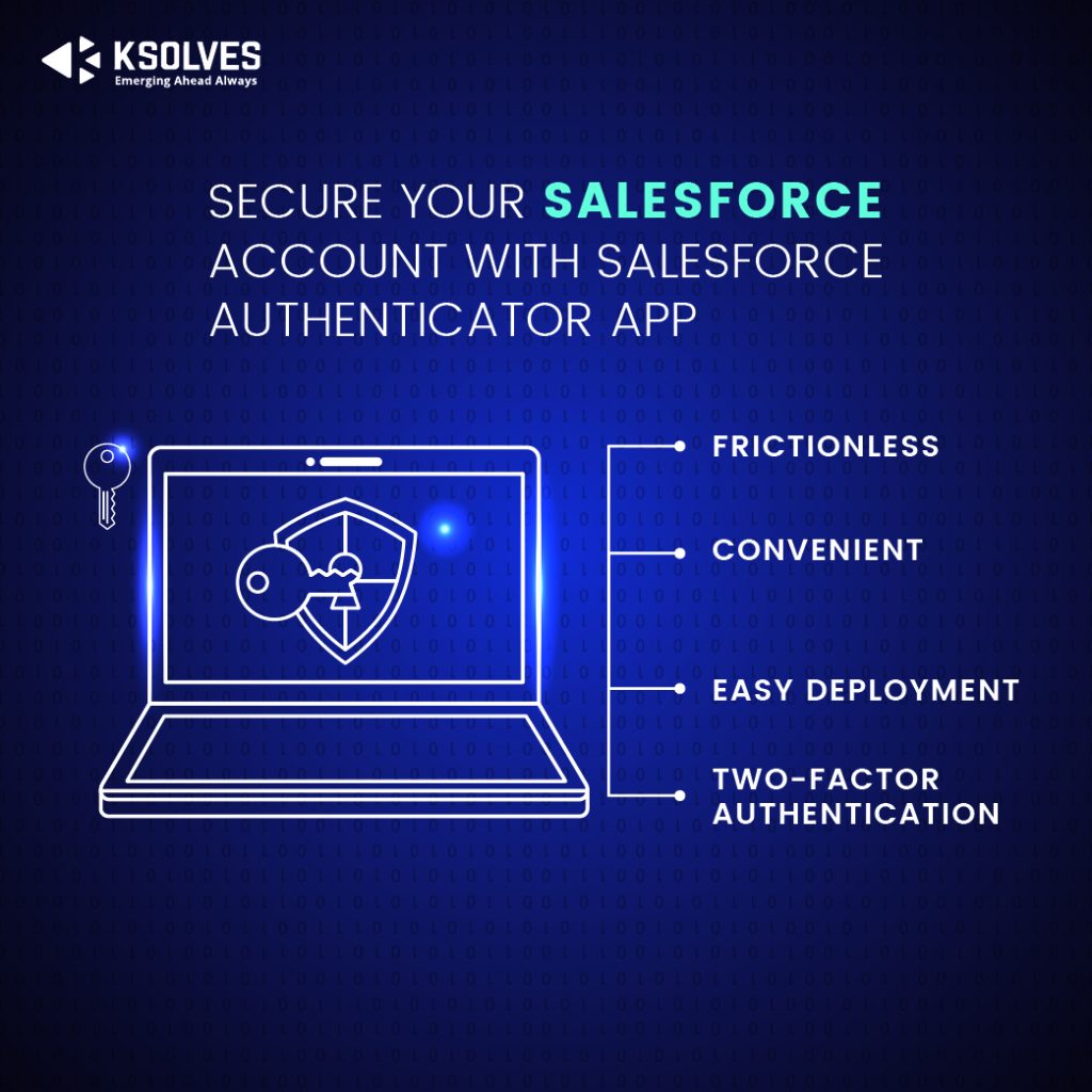 Secure Your Salesforce Account With Salesforce Authenticator App- Infographic